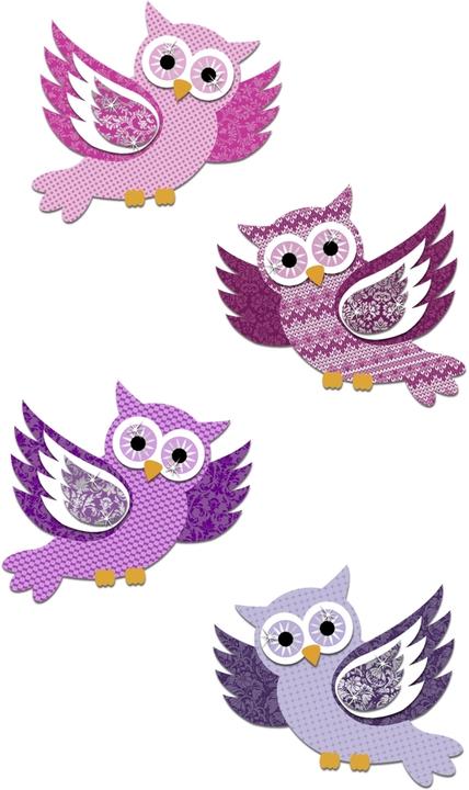 Produktbild Ursus Bastelset 3D Paper Decoration Eulen I