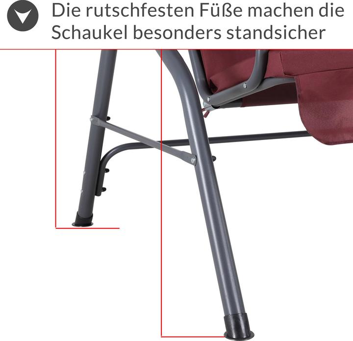 Produktbild Casaria Hollywoodschaukel