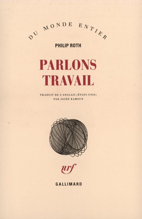 Produktbild Parlons travail (Französisch, Roth Philip, 2004)