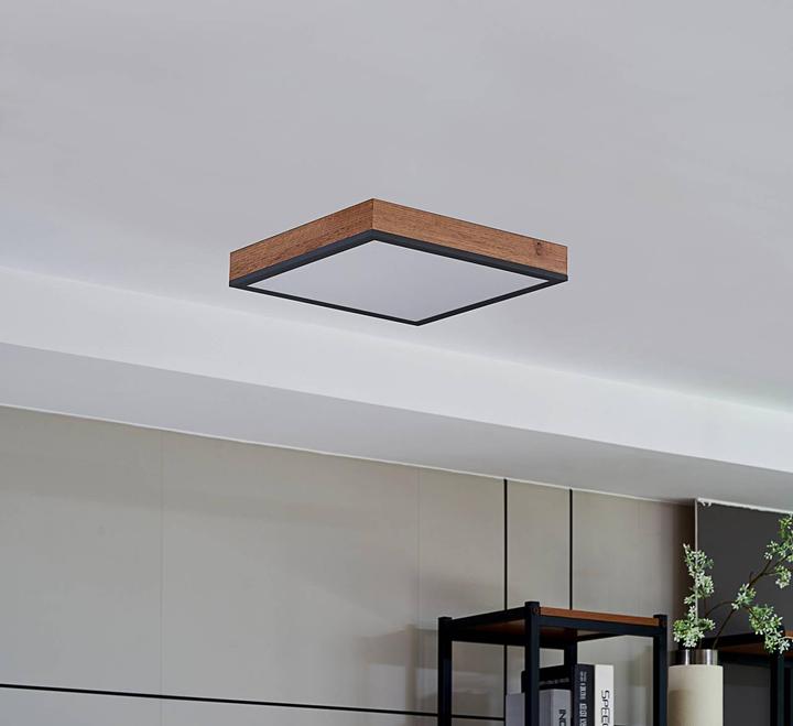 Immagine prodotto Lindby Lampada da soffitto Laviona LED, quadrata, 30 cm (1240 lm)