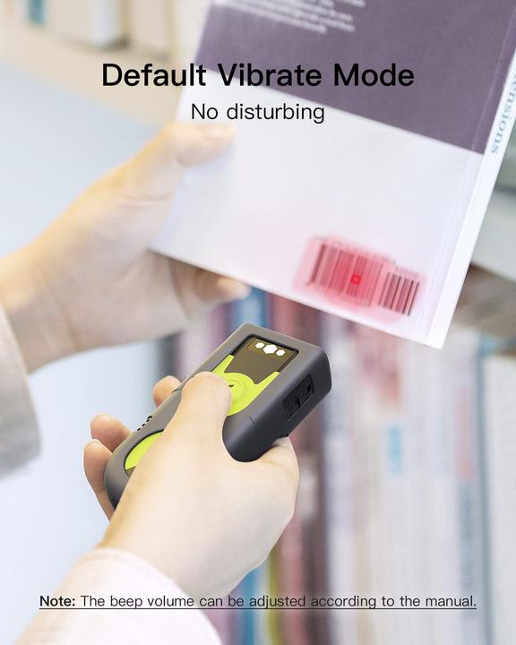 Actual product image Inateck Barcodescanner 42 green (BCST-42 green) (2D barcodes, 1D barcodes)