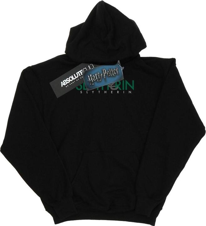 Image du produit - Sweat à capuche SLYTHERIN TEXT - Fille (128)