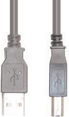 Produktbild E+P CC 502. Kabellänge: 1,5 m, Anschluss 1: USB A, Anschluss 2: USB B, USB-Version: 2.0, Steckerverb (1.50 m, USB 2.0)