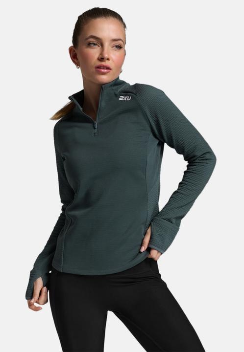 Actual product image 2XU Ignition Hyper-Haptic 1/4 Zip (M)