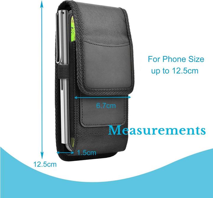 Actual product image Cadorabo Case for Huawei ASCEND P7 with belt clip (Huawei Ascend P7)