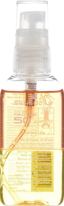 Immagine prodotto Sensolar Protezione solare (Spray solare, SPF 50, 50 ml, 65 g)