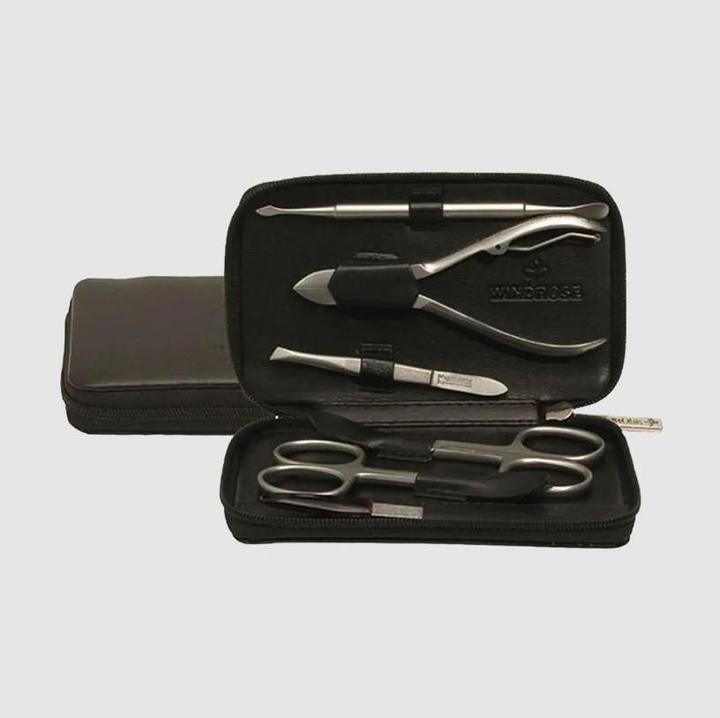 Windrose Ambiance Manicure-Set 12,5 cm Leder