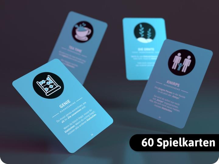 Actual product image Denkriesen klattschen® -MÄNNERABEND - The official extension of the cult drinking game