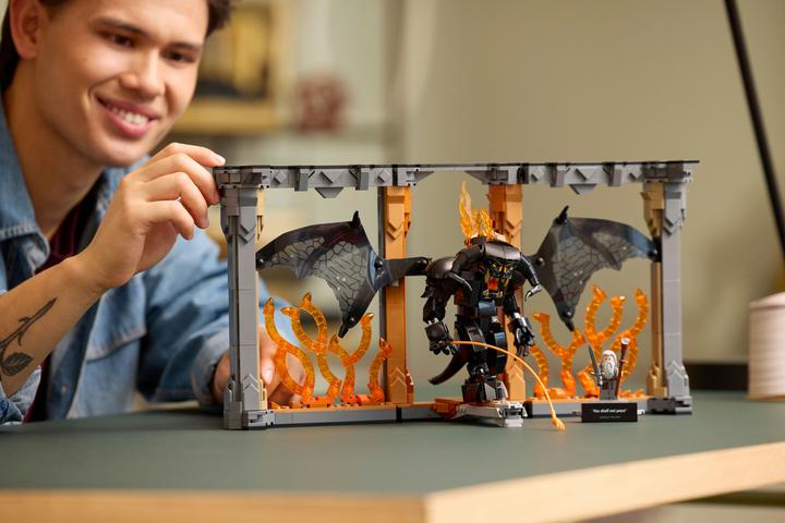Actual product image LEGO The Lord of the Rings: Balrog™ bookend (10367, LEGO Lord of the Rings)