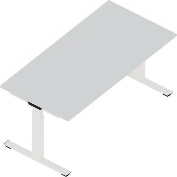 Palmberg Tisch CREW T Lift grau B: 1600