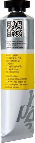 Productafbeelding Pebeo Artist Acrylics Extra Fijne Acrylverf (Hansagelb Helder, 37 ml)