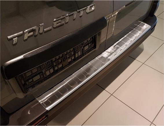 Avisa Stainless steel bumper protection for Fiat Talento / Opel Vivaro / Renault Trafic from 2014 until (Rear)