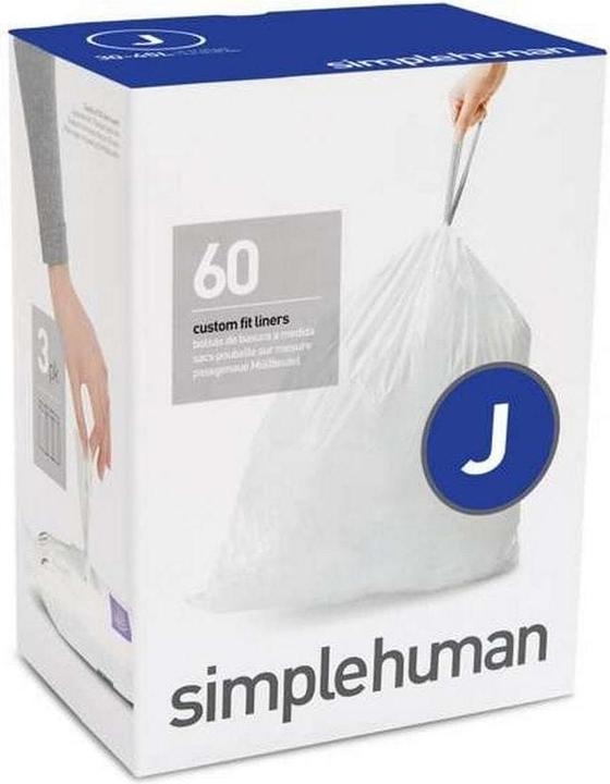 Produktbild Simplehuman Müllbeutel J 45 l, 60 Stück (60 x, 45 l)