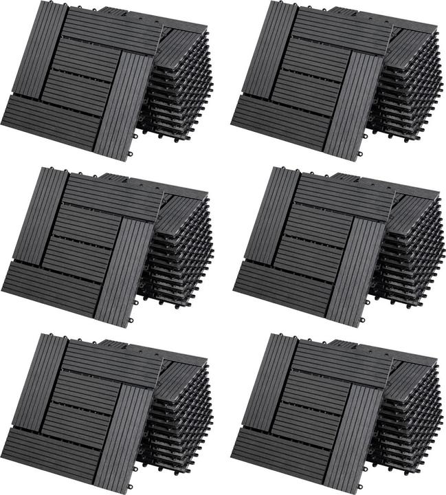 Produktbild Casaria WPC Fliesen (66 x, 30 x 30 x 2 cm)