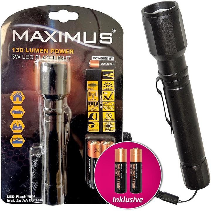 Produktbild Steffen MAXIMUS Taschenlampe M-FL-019-DU (5 cm)