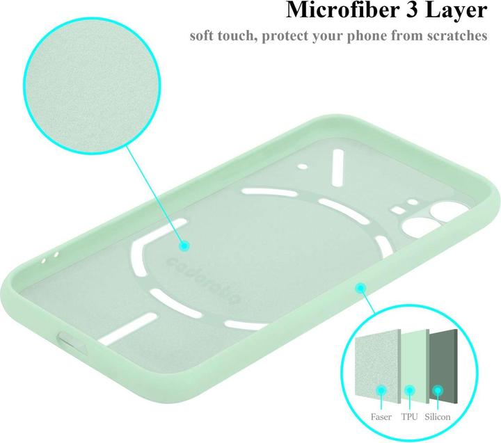 Actual product image Cadorabo TPU cover for Nothing Phone (1) Liquid (Nothing Phone (1))