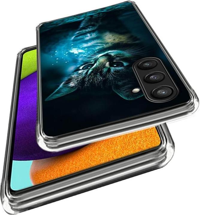 Actual product image Cover-Discount Galaxy S24 FE - Cover Handyhülle mit stilvollem Motiv (Samsung Galaxy S24 FE)