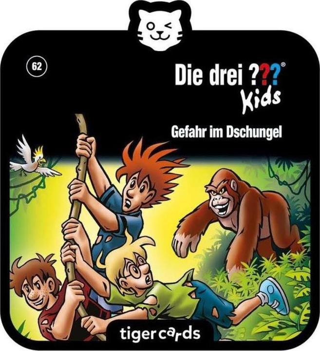 Produktbild Tigermedia Tigercard Die drei??? Kids: Gefahr im Dschungel (Deutsch)