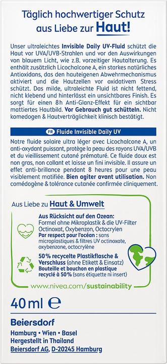 Immagine prodotto NIVEA Protect & Dry Touch (Spray solare, SPF 50+, 240 ml)