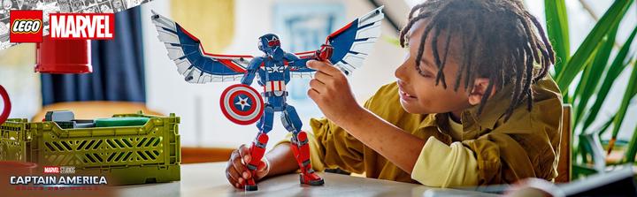 Image du produit LEGO Nouveau Captain America figure de construction (76296, LEGO Marvel)