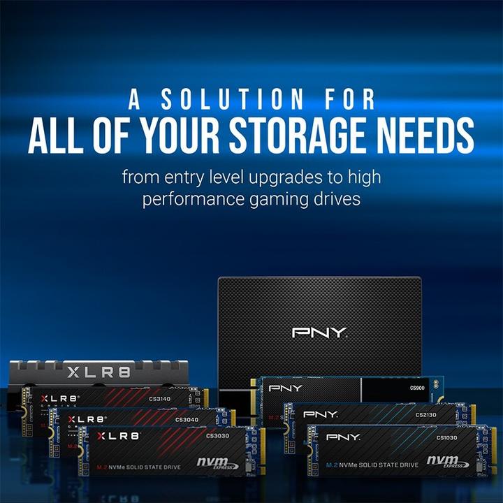 Produktbild PNY CS1030 M.2 NVMe PCIe Gen3 x4 2TB (2000 GB, M.2 2280)