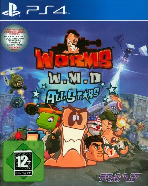 Actual product image Worms Weapons of Mass Destruction (PS4, DE)