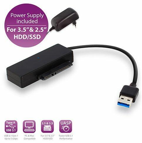 Actual product image MicroConnect USB3.0SATAHDDSSD interface card/adapter SATA