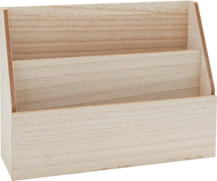 Produktbild VBS Schreibtisch-Organizer "Mail", MDF-Holz furniert