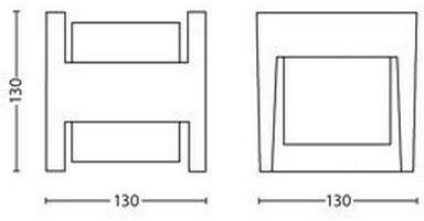 Actual product image Philips Arbour (800 lm, IP44)