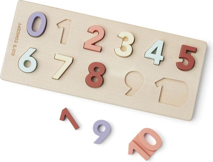 Productafbeelding Kids Concept Houten puzzel 0-10