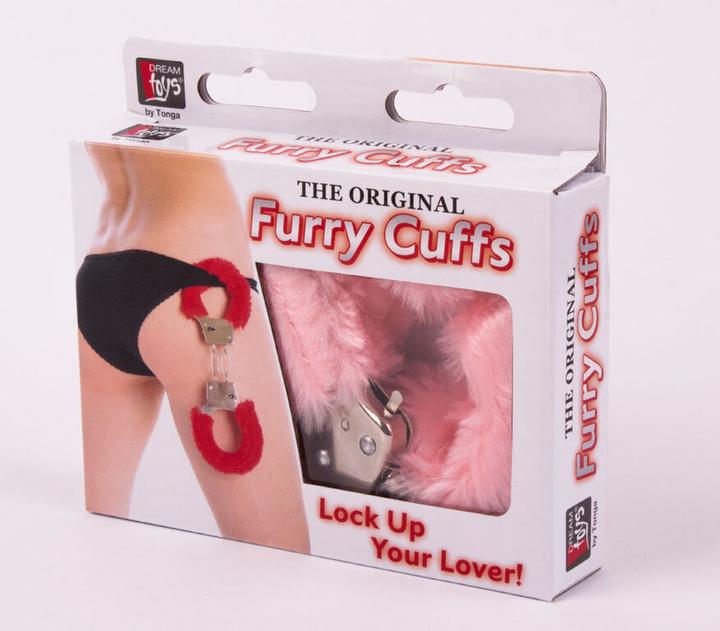 Actual product image NMC Metal Handcuff with Plush Pink