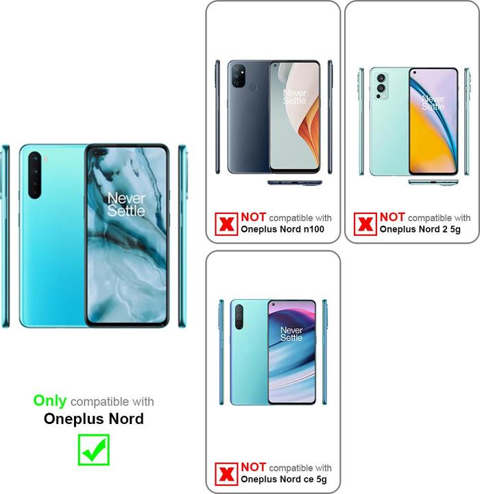 Image du produit Cadorabo Verre de protection d'écran (3 pièce(s), OnePlus North)