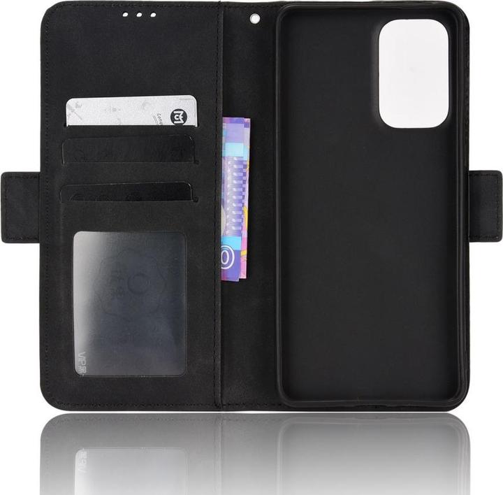 Actual product image Cover-Discount Galaxy A53 5G - case with many card slots black (Samsung Galaxy A53 5G)