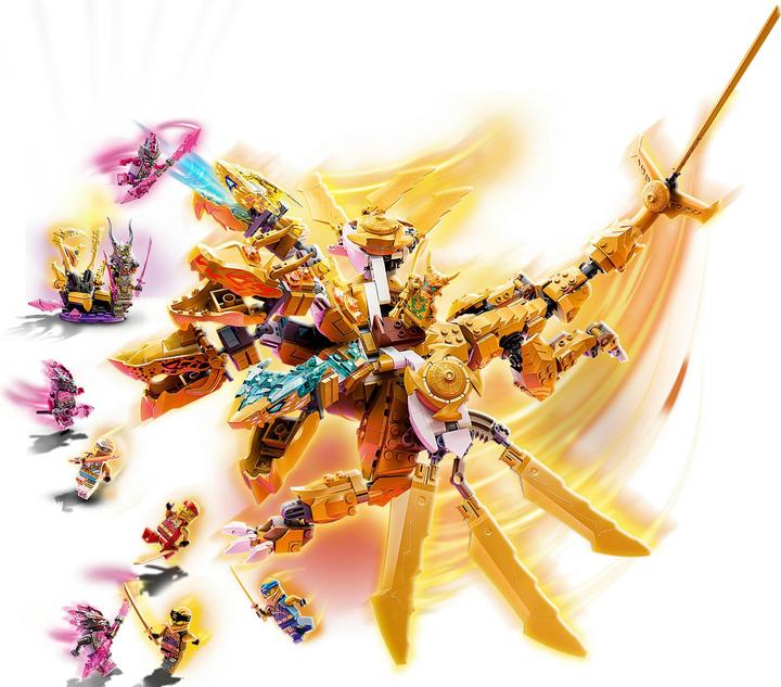 Actual product image LEGO Lloyd's ultra gold dragon (71774, LEGO Ninjago)
