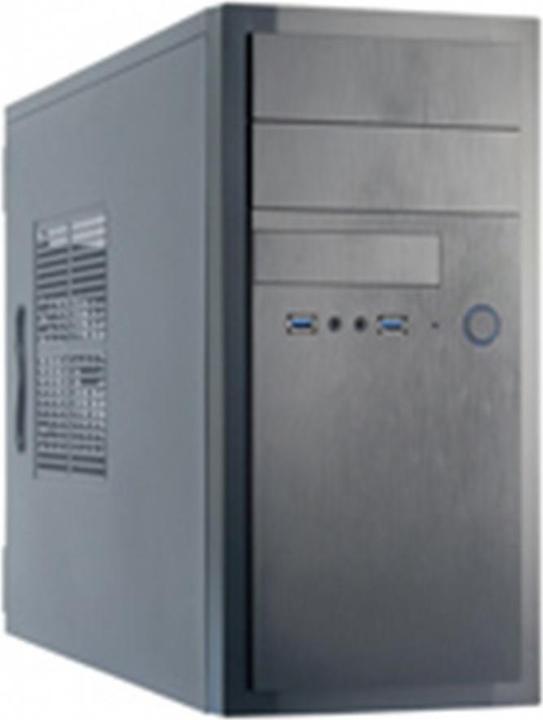 Actual product image Chieftec mATX case HT-01B-350S8, black (mATX)