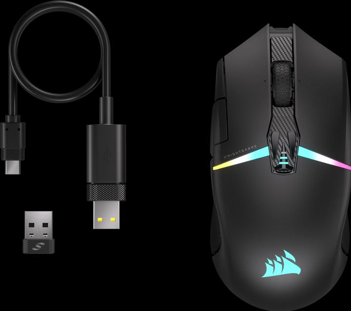 Immagine prodotto Corsair Nightsabre (Cablato, Senza fili)