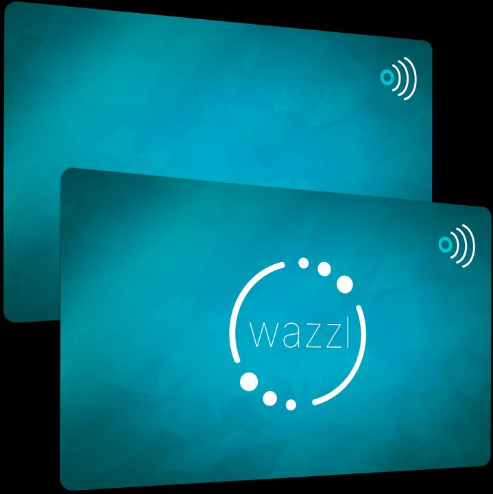 Produktbild wazzl Smartcard - Digitale Visitenkarte NFC