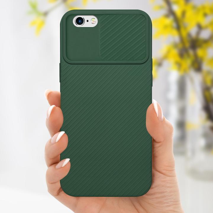 Produktbild Cadorabo Hülle für Apple iPhone 6 / 6S im TPU mit Kameraschutz LM009 Style (Apple iPhone 6)