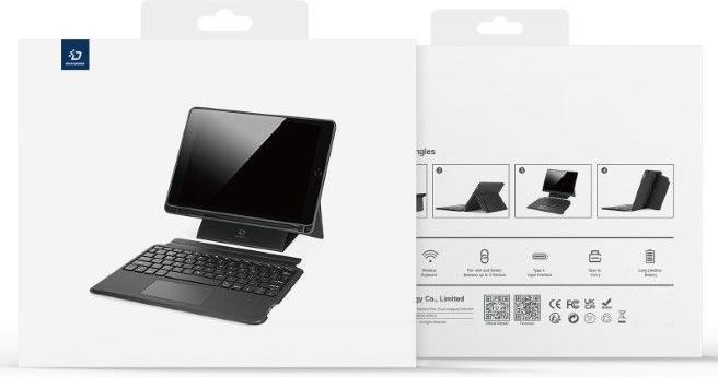 Actual product image Dux Ducis DK Series Keyboard Case (US, Galaxy Tab S9+)