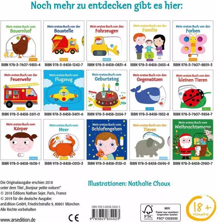Actual product image Mein erstes Buch vom Auto (German)