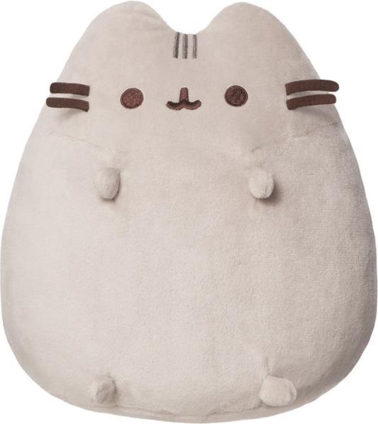 Pusheen Tabby cat, sitting (23 cm)