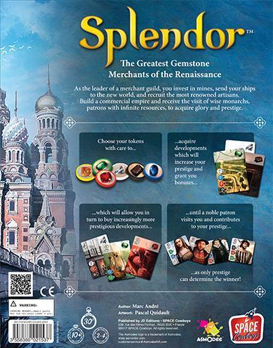 Produktbild Asmodée Splendor (Englisch)