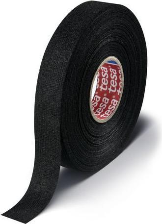 Image du produit tesa Gewebeband schwarz, 19mm x 15m, Schwarz (19 mm)