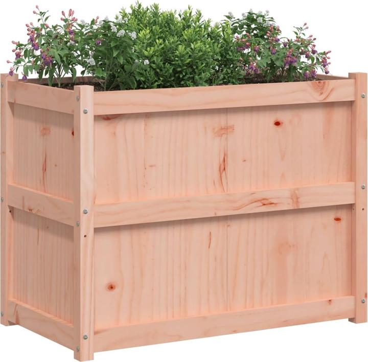 Image du produit VidaXL Bac à plantes 90x50x70 cm bois massif douglas,Matériau
