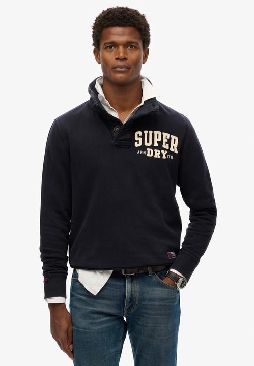 Produktbild Superdry Vintage Athletic Henley-Sweatshirt (L)