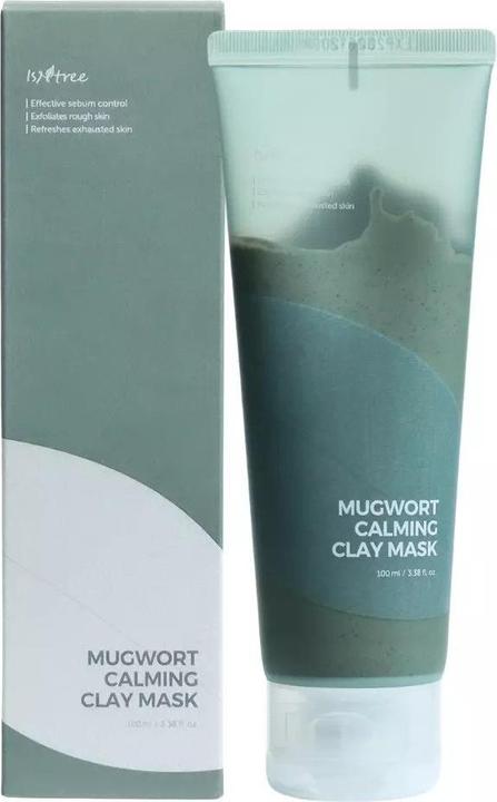 Actual product image Isntree Real Mugwort Clay Mask (100 ml)