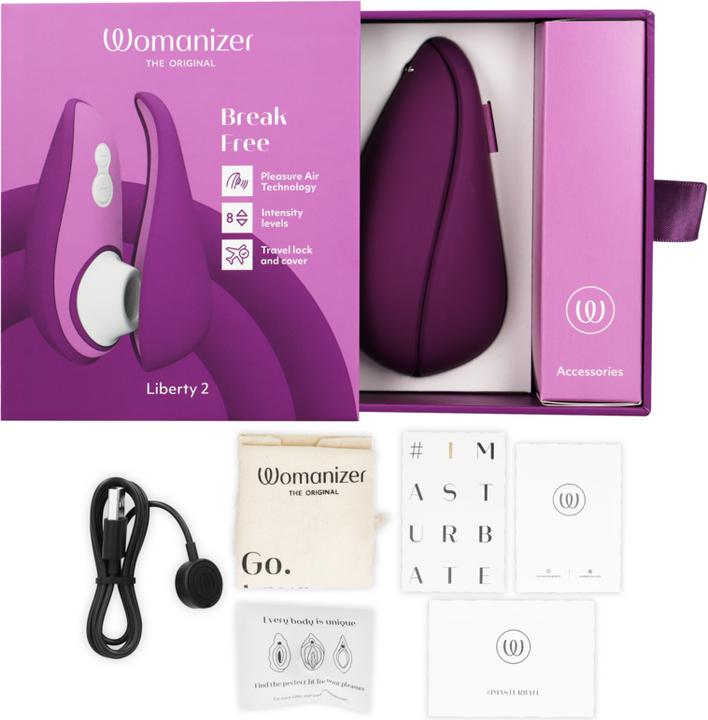 Actual product image Womanizer Liberty 2 Purple