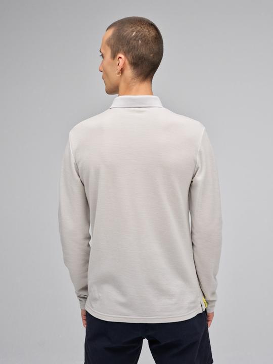 Actual product image Mover Plastic Free Sportswear Long Sleeve Merino Polo (M)