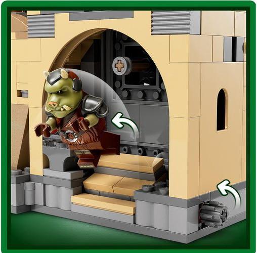 Actual product image LEGO Boba Fett's throne room (75326, LEGO Star Wars)