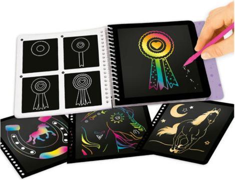 Actual product image Depesche Magic Scratch Book Mini Miss Melody
